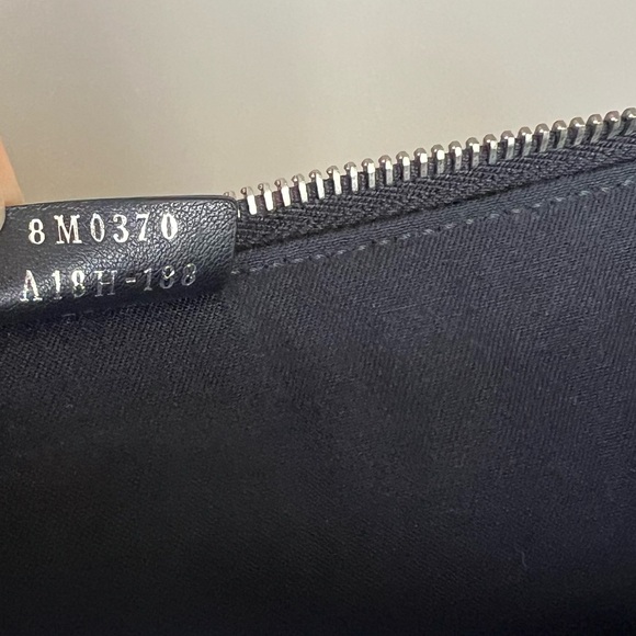 FENDI: Fendi Multicolore Zucca Print FF Flat Clutch Leather - Picture 10 of 13